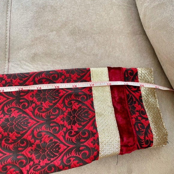 Black & Red Anarkali set - Picture 10 of 14